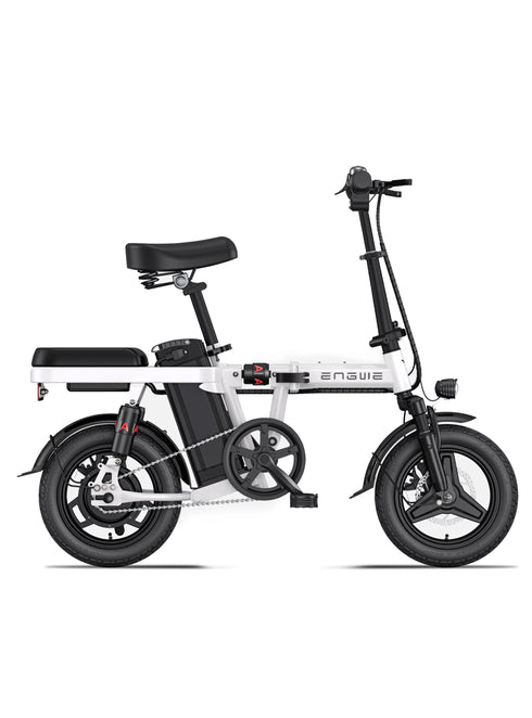ENGWE T14 350W 20 MPH Bicicleta eléctrica de viaje compacta y plegable